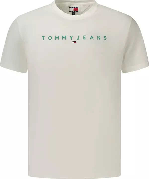 White Cotton Men's T-Shirt