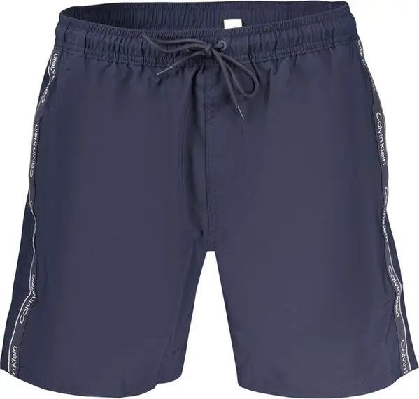 Blue Polyester Men's Swim Shorts