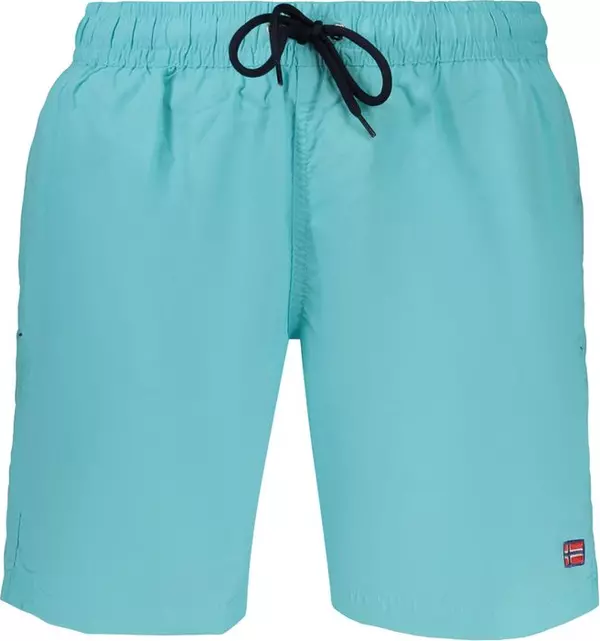Azzurro Polyester Men's Swimwear