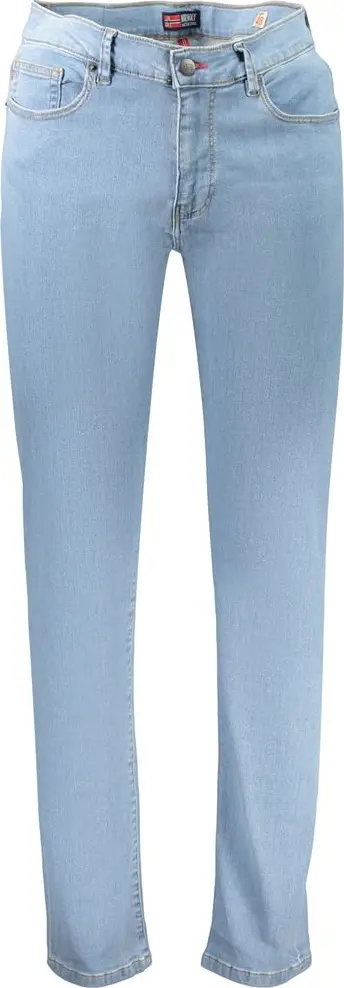 Blue Cotton Men's Jean