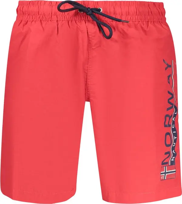 Rosso Poliammide Uomo Swimwear