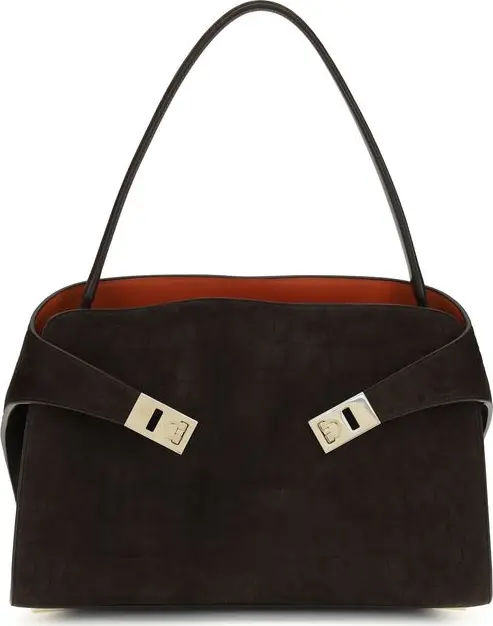 Brown Calf Leather Bos Taurus Shoulder Bag
