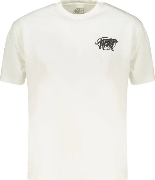 White Cotton Men's T-Shirt