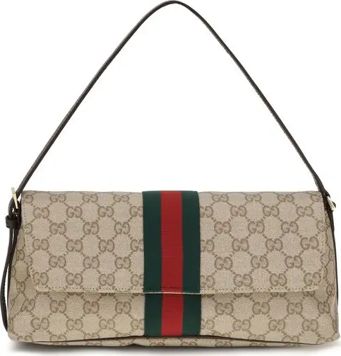 Beige Cotton Handbag