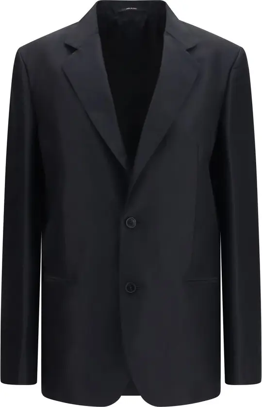Black Silk Jacket