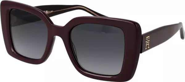 Burgundy Acetate Sunglasses