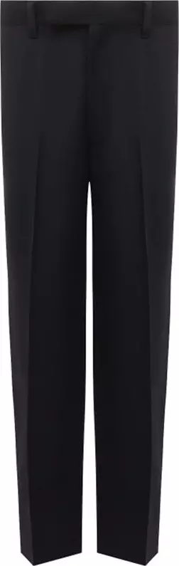 Blue Wool Dress Pants