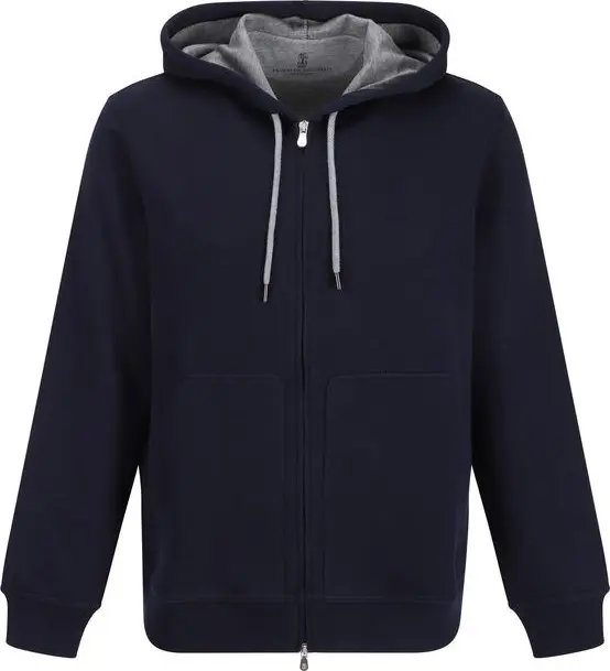 Blue Cotton Sweatshirt