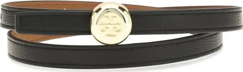 Black Calf Leather Bos Taurus Regular Belt