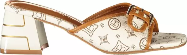 Beige Polyurethane Women's Sandal