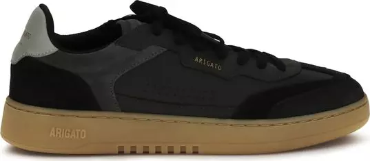 Black Calf Leather Bos Taurus Low Top Sneakers