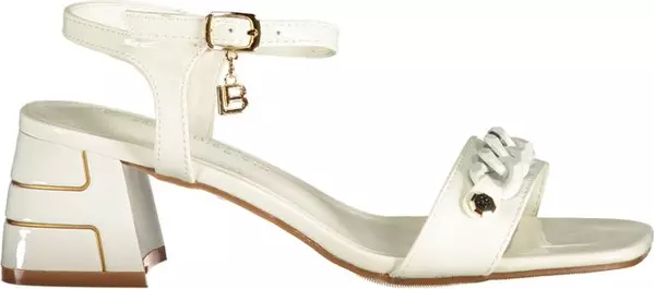 White Polyurethane Women's Sandal