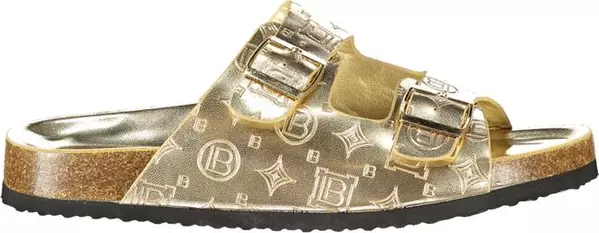 Gold Polyurethane Women's Sandal