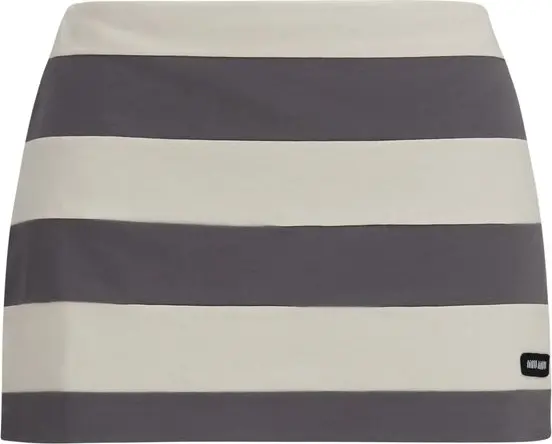 Multicolor Cotton Mini Skirt