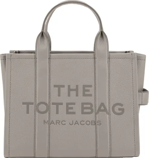 Gray Calf Leather Bos Taurus Handbag