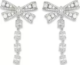 Silver Brass Earrings