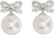 Silver Brass Earrings