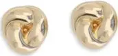 Gold Brass Earrings