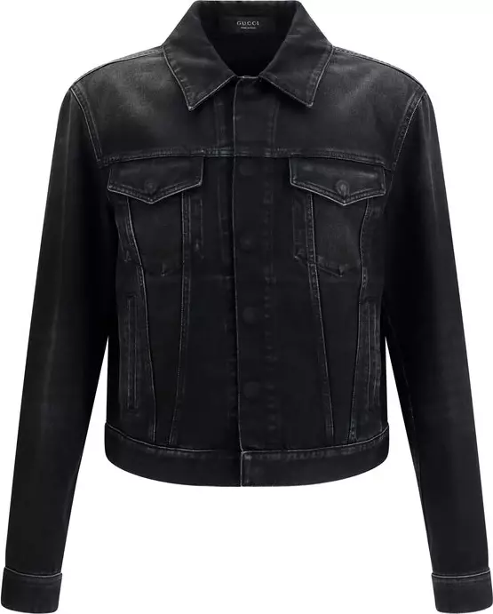 Blue Cotton Denim Jacket