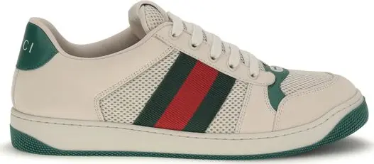 Beige Polyester Athletic Sneakers