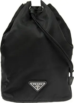Black Nylon Handbag