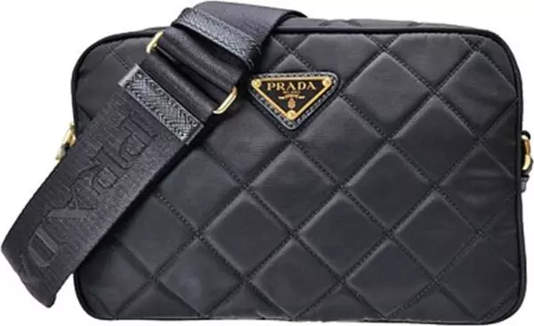 Black Nylon Shoulder Bag