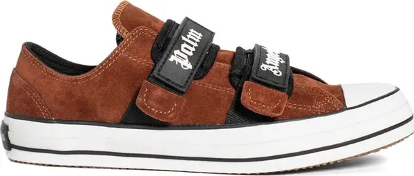 Brown Calfskin Low Top Sneakers