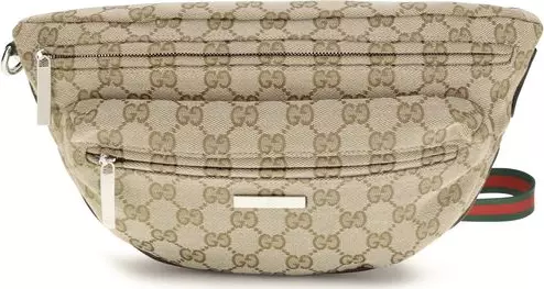 Beige Polyester Shoulder Bag