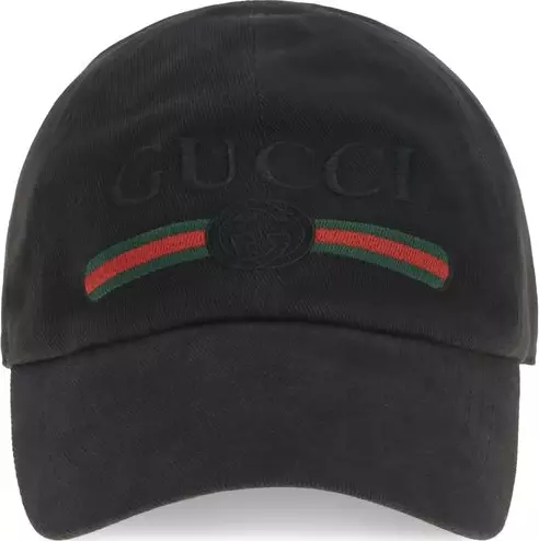 Black Cotton Cap (Baseball Hat)