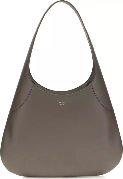 Gray Calf Leather Bos Taurus Handbag