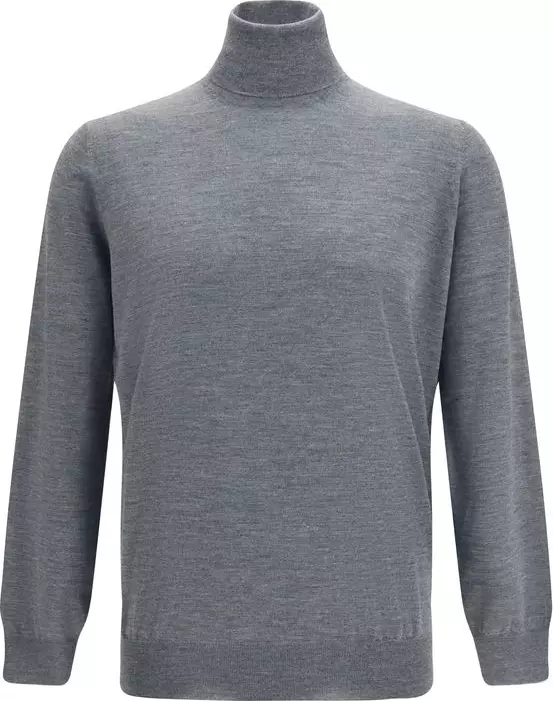 Gray Wool Oves Aries Turtleneck