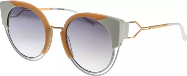 White Metal Sunglasses