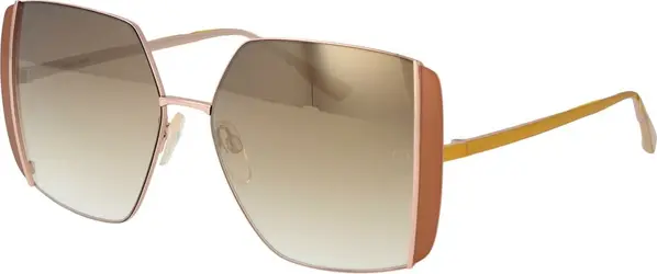 Multicolor Metal Sunglasses