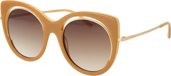 Brown Acetate Sunglasses