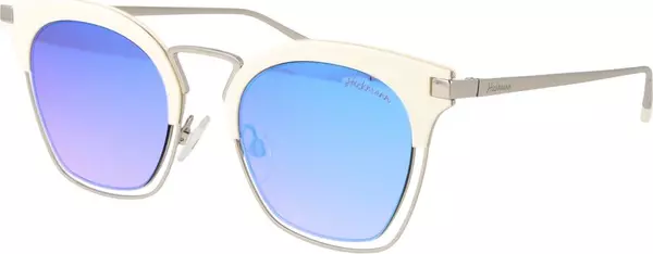 White Metal Sunglasses