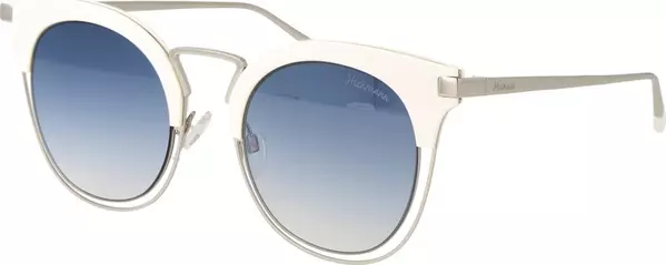 White Metal Sunglasses