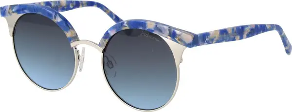 Blue Metal Sunglasses