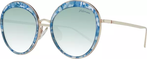 Blue Metal Sunglasses