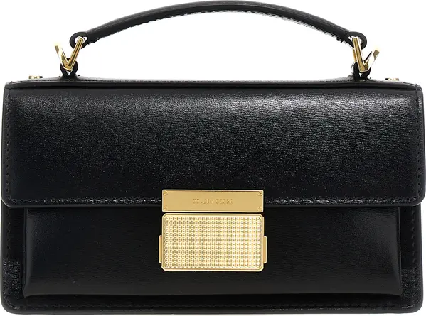 Black Cowhide Handbag