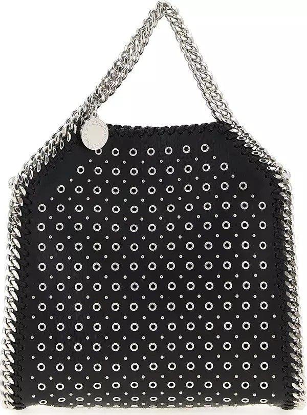 Black Polyester Handbag