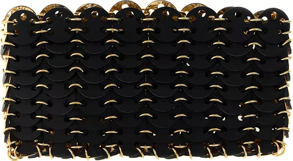 Black Calfskin Crossbody Bag