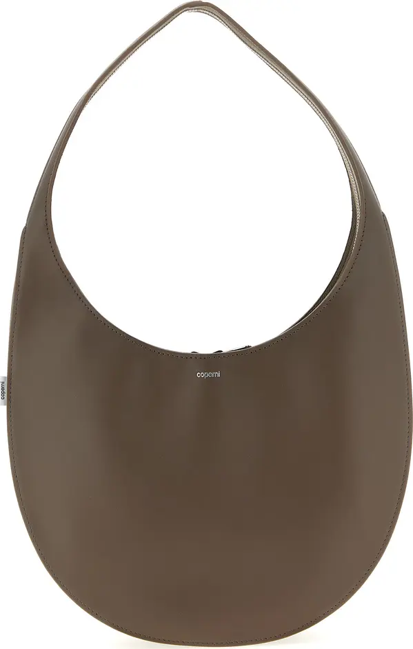 Brown Cowhide Shoulder Bag