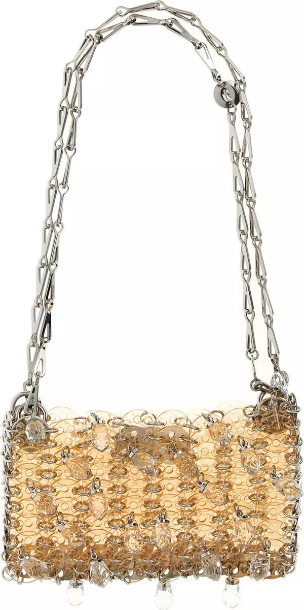 Multicolor Plexiglass Shoulder Bag