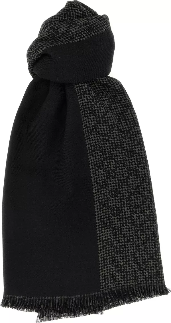 Multicolor Silk Foulard