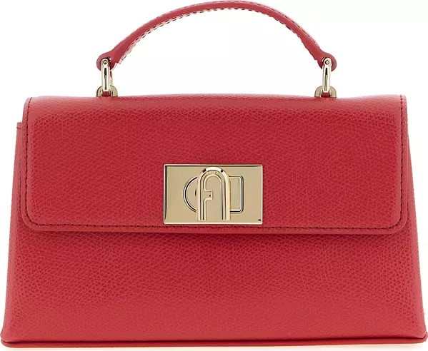 Multicolor Calfskin Crossbody Bag