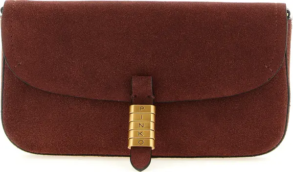 Bordeaux Cowhide Shoulder Bag