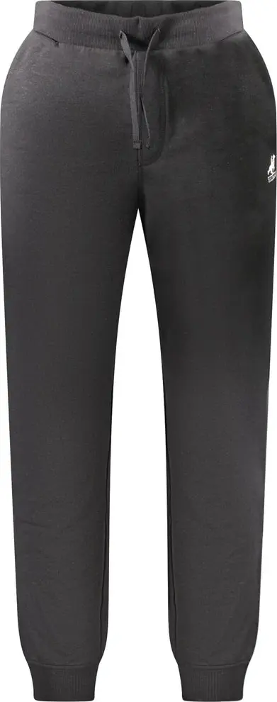Black Cotton Men's Trouser
