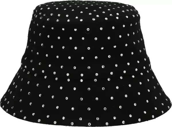 Black Wool Bucket Hat