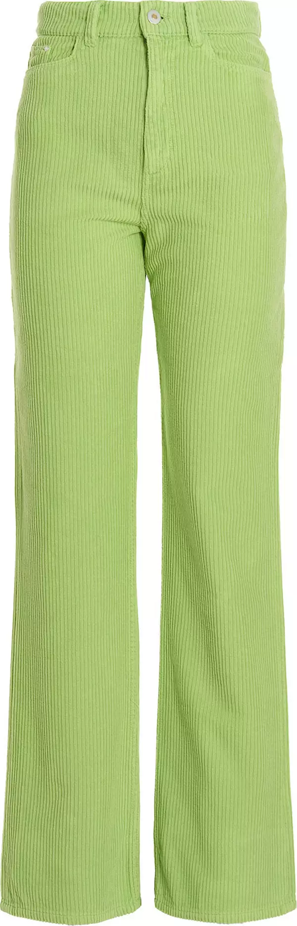 Bicolor Cotton Pants