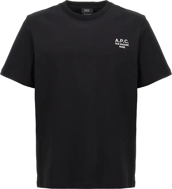Black Cotton T-Shirt